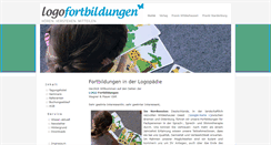 Desktop Screenshot of logofortbildungen.de
